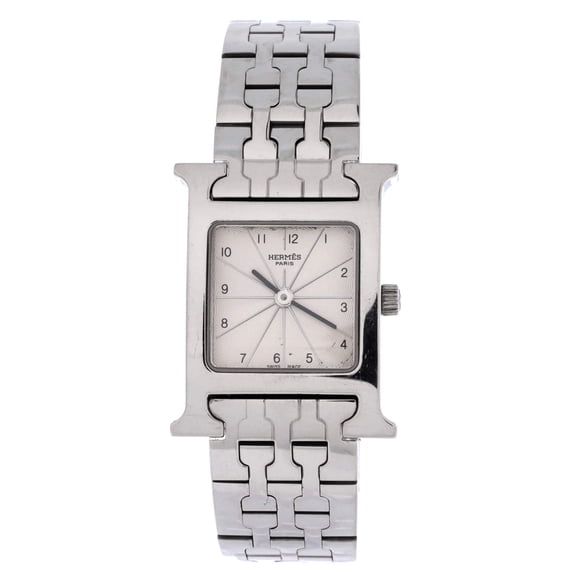 Pre-Owned Heure H Quartz Watch Stainless Steel 21 By Rebag