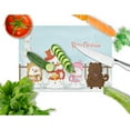 thumbnail image 2 of Caroline's Treasures Merry Christmas Carolers Chow Chow Chocolate Glass Cutting Board Large, 2 of 2
