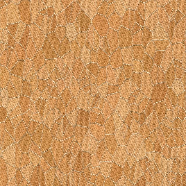 Ahgly Tapis de Zone Carré Transitionnel Néon Orange Lavable en Machine, 6 Pieds Carré