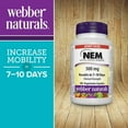 thumbnail image 1 of Webber Naturals NEM Natural Eggshell Membrane 500 mg, 100 Vegetarian Capsules | Joint Health Support, 1 of 1