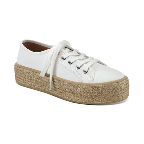 Sun Stone Indiigo Lace-Up Espadrille Sne White 10M