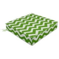 thumbnail image 3 of Vargottam Printed Outdoor DeepSeatPatioCushions Set 2pcsSeatSet All Weather Replacement CushionPatioSeatand Back Cushion Set 25"x25"x5"-Green, 3 of 8