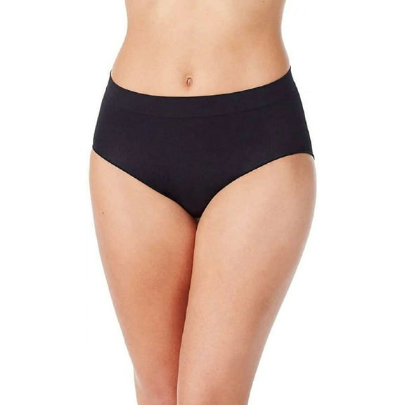 Carole Hochman Womens Seamless Brief 1 Piece,Black,Small