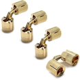 thumbnail image 1 of 4pcs Box Hinge,Cylinder,Brass Hidden Concealed Hinge Invisible Barrel Hinge(Size : 10mm), 1 of 5