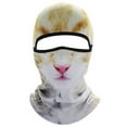 thumbnail image 1 of Visage d'Animal de Ski 3D avec Oreilles pour Festivals de Musique Raves Fête d'Halloween Sports d'Hiver en Plein Air Cyclisme, 1 of 3