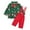 BO68 Green, variant on Rhuody Boys Winter Outfits Short Sleeve Christmas Shirt And Shorts Party Xmas Two Piece Gentleman Set Summer Wear Comfy Playsuit Green 2-3 Years