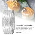 thumbnail image 3 of 10Pcs Round Dessert Stainless Steel Perforated Fruit Pie Quiche Cake Mousse Mold Kitchen Baking Mold 6cm, 3 of 8