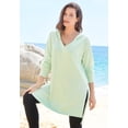 thumbnail image 6 of Roaman's Women's Plus Size French Terry Tunic Hoodie, 6 of 6