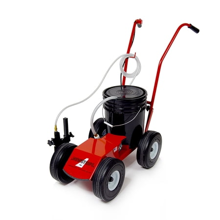 Newstripe EcoLiner Standard Battery Powered Field Striping Machine (Part# 10004483) | Heavy Duty Diaphragm Pump, 12V Deep Cycle Battery, Cushioned Dual Handles | 5-Gallon Capacity | Made in USA