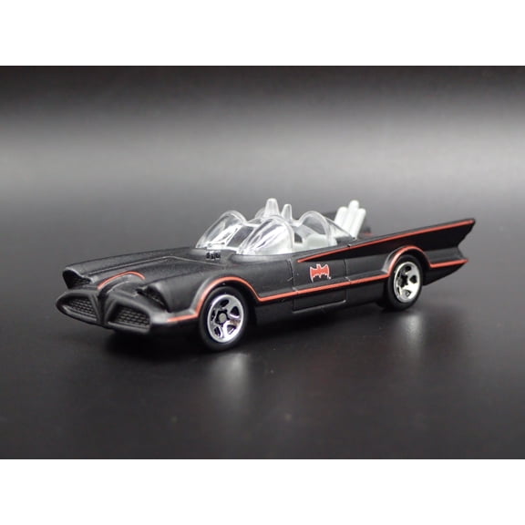 Open Box 1966 66 BATMAN BATMOBILE ADAM WEST RARE 1/64 SCALE COLLECTIBLE DIECAST MODEL CAR