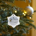 thumbnail image 7 of 3drose, Manitoba, Churchill. Polar Bear and Cubs-cn03 Gje0014 - Gavriel Jecan, 3 inch Snowflake Porcelain Ornament, 7 of 7