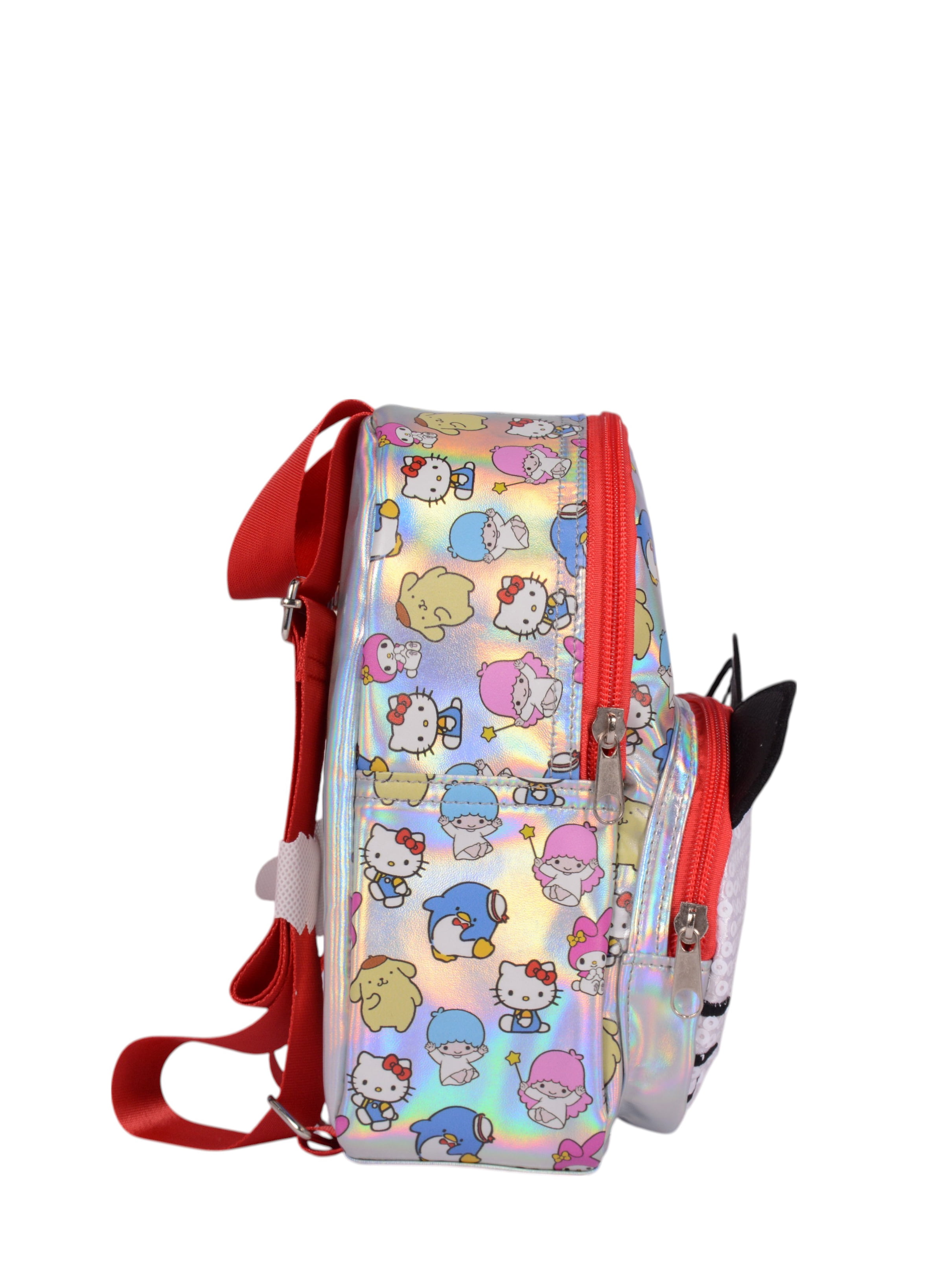 Sanrio Hello Kitty All Over Print Mini Backpack for Girls - Red