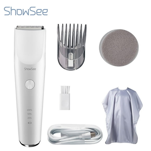 Showsee Electric Hair Set Waterproof Ceramic Stainless Steel Without Chuck Type-C Hair Trimmer For Kids Adults From Youpin