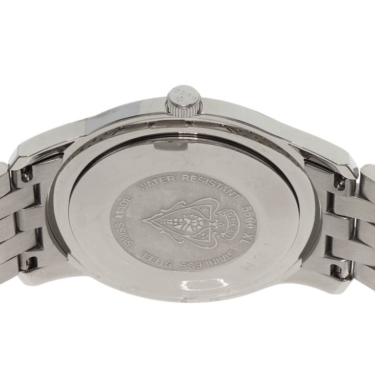 Pre-Owned Gucci 5500XL Watch Stainless Steel/SS Men's GUCCI (Good