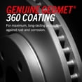 thumbnail image 4 of Power Stop EBR1221EVC Rear Evolution Genuine Geomet® Coated Brake Rotor, 4 of 4