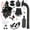 Black, variant on Mini Bike 26mm VM22 Carburetor & 212 Exhaust Muffler Throttle Cable Assembly Kit For Predator 224 212cc 196 6.5HP Engine Coleman CT200U CT200U-EX BT200X Baja MB200 GX160 Minibike KT196 Go Kart Parts