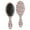 Gray Christmas Santa, variant on Gray Christmas Snowman Pattern Hair Brush,Girls Detangling Hair Brush,Glide Through Tangles with Ease for Wet & Dry Hair,8.8"X2.8"