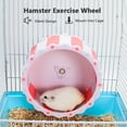 thumbnail image 2 of Silent Hamster Exercise Wheel Mount into Cage Running Wheel Toy Anti-Slip for Dwarf Hamsters and Similiar Small Pets Animals, 2 of 7
