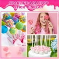 thumbnail image 3 of RYLZX 600Pcs Lollipop Stick, 6IN Cake Pop Sticks with Clear Treat Bags & Gold Twist Ties, Cake Pops Making Tools for Lollipops, Candies, Chocolates Cookies, 3 of 7