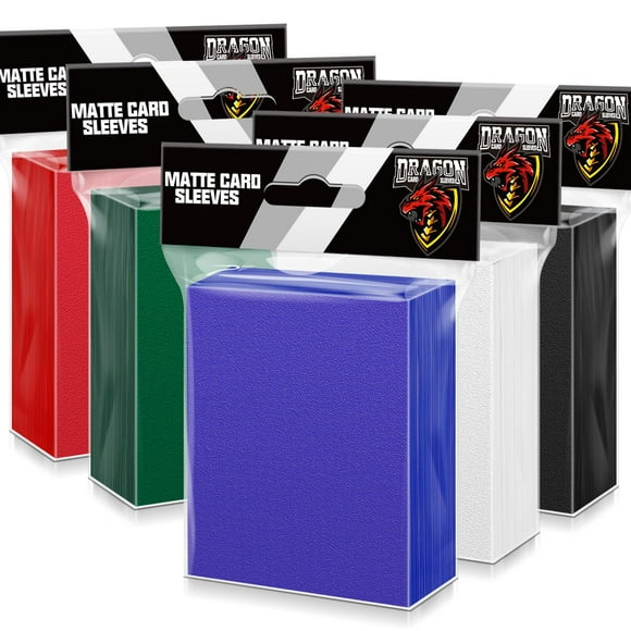 Fundas para tarjetas estándar Kitoyz, mate, con carga superior