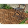thumbnail image 4 of Evergreen Eucalyptus Wood Tile 11.8"x11.8", 4 of 4