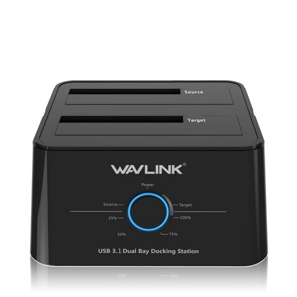 Wavlink Usb C 3 1 To Sata Dual Bay External Hard Drive Docking Station With Offline Clone Wavlink Usb C 3 1 To Sata Dual Bay External Hard Drive Docking Station With Offline Clone