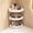 White-WH, variant on Corner Shelf, Triangular Countertop Spice Organizer, Multi-Tier Desktop Rack, Space Saving Display Stand for Kitchen Condiments Cosmetics Bathroom Vanity and Tabletop Arrangement