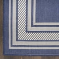 thumbnail image 5 of Nourison Horizon Indoor/Outdoor 9' x 12' Navy Modern Rug, 5 of 10