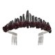 thumbnail image 1 of Moon Goddess Crown Raw Crystal Quartz Tiara Mermaid Crown Wedding Fairy Rave Headpiece Festival Headband, 1 of 4