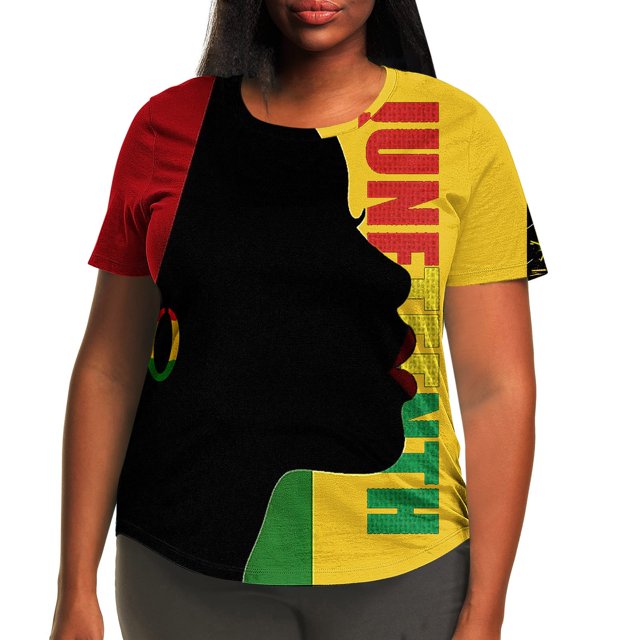 Simua Hauts Grande Taille pour Femmes Tunique Manches Courtes Col Rond Chemises Blouse Décontractée Douce Taille L-5TG