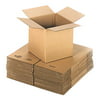 General Supply Brown Corrugated - Cubed Fixed-Depth Shipping Boxes, 12l x 12w x 12h, 25/Bundle
