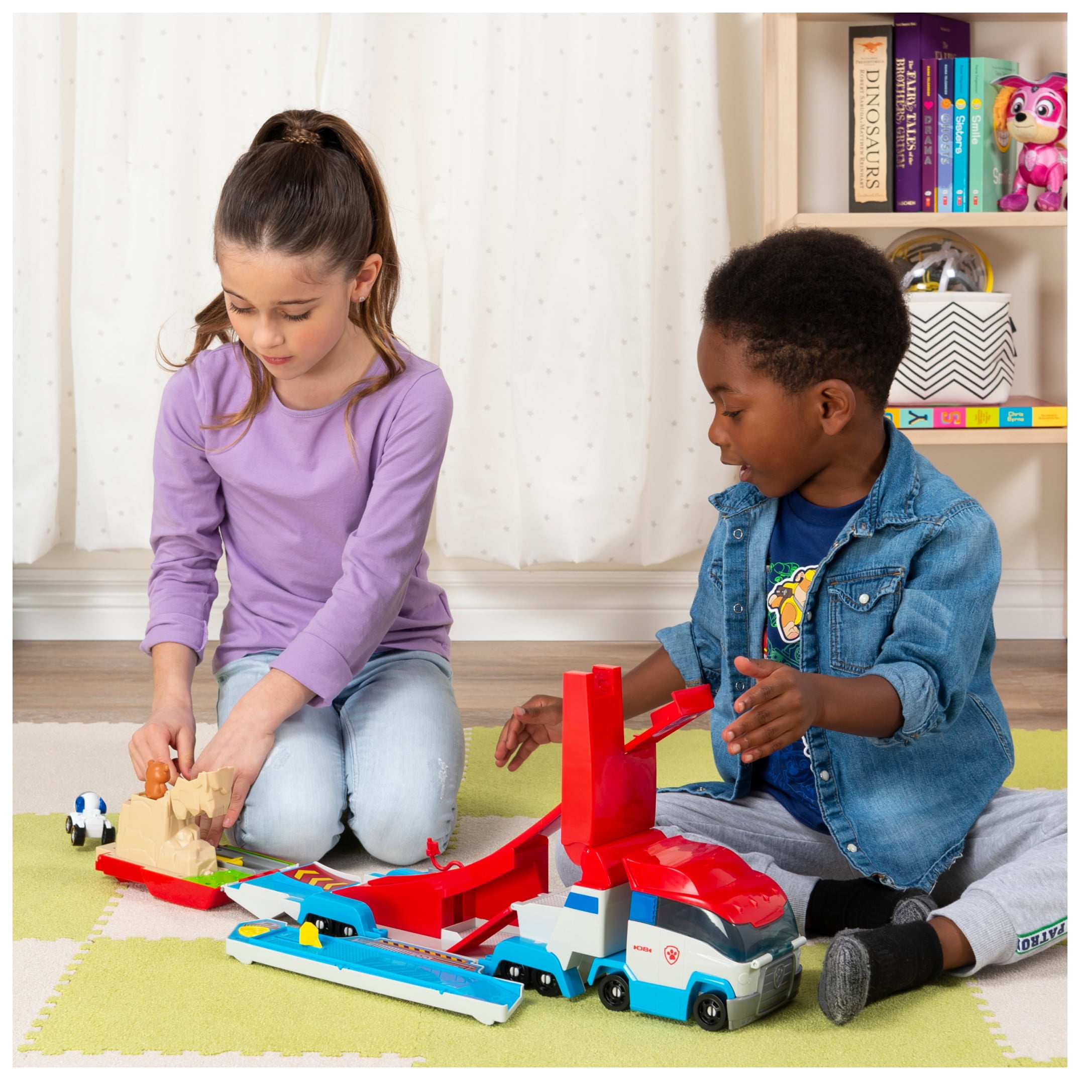 PAW Patrol, Launch’n Haul Transforming PAW Patroller for True Metal Die-Cast Vehicles