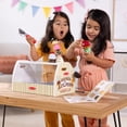 thumbnail image 3 of Melissa & Doug Wooden Scoop and Serve Ice Cream Counter With Play Food and Accessories (28 Pcs), 3 of 10