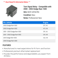 thumbnail image 2 of Turn Signal Relay - Compatible with 2000 - 2002 Dodge Ram 1500 2001, 2 of 2