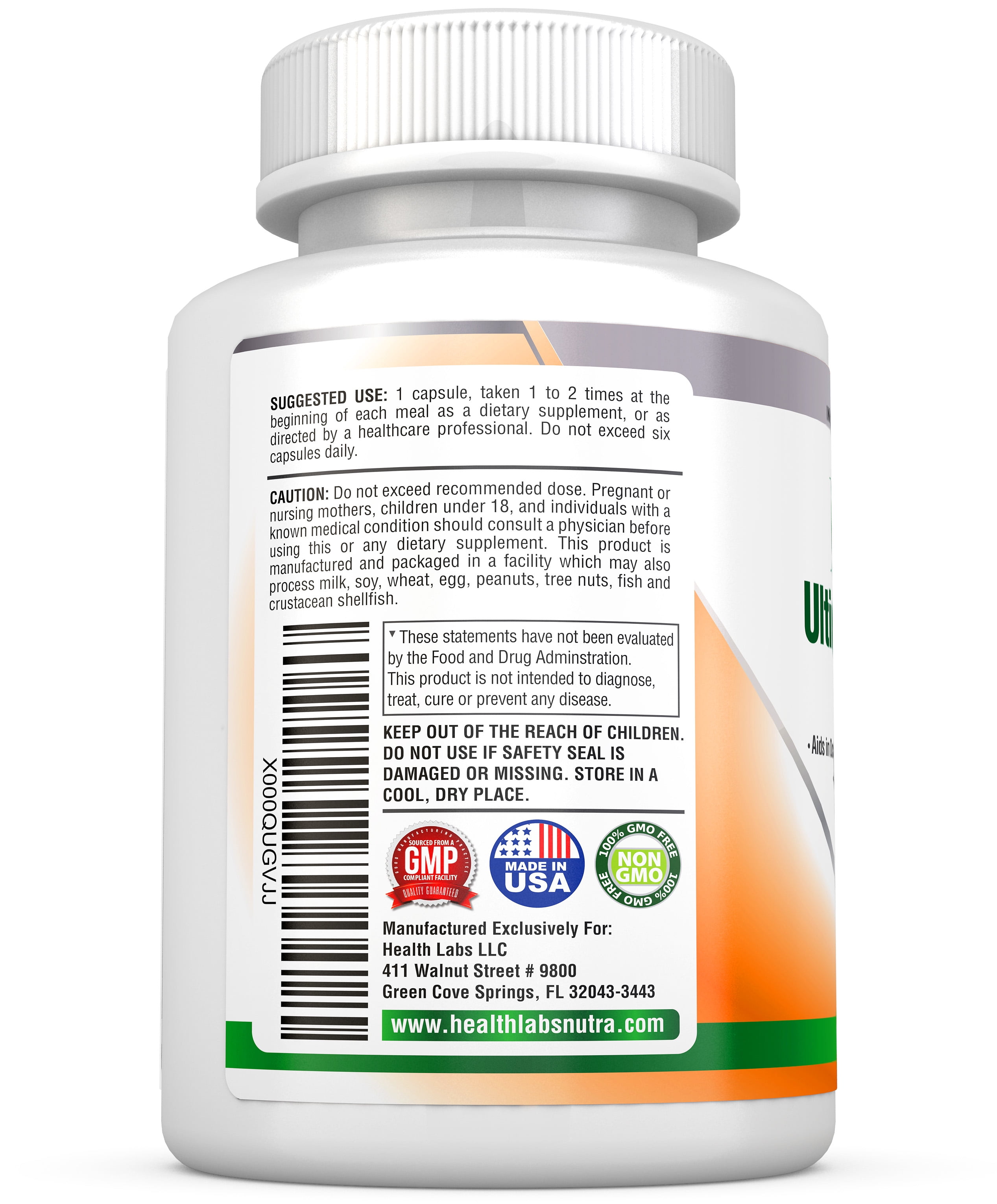 Digestive Enzymes 30 Day Supply for Irritable Bowel Syndrome Relief