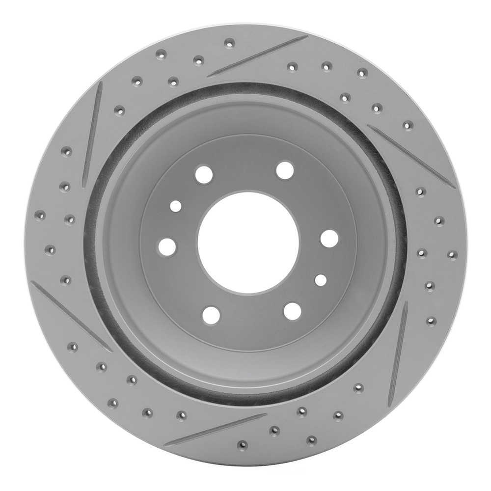 Dynamic Friction Company 830-48045R DFC Geoperformance Rotor - Drilled and Slotted