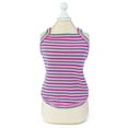 thumbnail image 3 of Chaleco De Algodón A Rayas Para Perros, Ropa Para Mascotas, Chaleco Suave Transpirable Para Mascotas, Disfraz, Camiseta Para Cachorros, Disfraces Advancent PT002647-07, 3 of 5