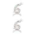 thumbnail image 1 of kurtrusly Unique Luster On White Digital Aluminum Film Balloons - Decorations Number 6 2Set, 1 of 6
