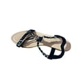 thumbnail image 2 of HAOTAGS Casual Walking Sandals for Ladies Hollow Breathable Open Toe Shoes for Beach Black Size 9, 2 of 9