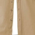 thumbnail image 4 of Maean Mens Button down Shirts Jacket Long Sleeve Loose Shacket Lightweight Work Jackets with Pockets, 4 of 6