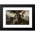 thumbnail image 2 of Flemish Painter 14x11 Black Modern Framed Museum Art Print Titled - Allegory of Spain with Juno and Mars, 2 of 5