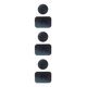 thumbnail image 1 of Matsuzay Pack of 2 Metal Plate Handy Smooth Craftsmanship Iron Self-adhesive Accessories Car Disk Sheet Surface Vent Mount Installation Type1 NO1, 1 of 6