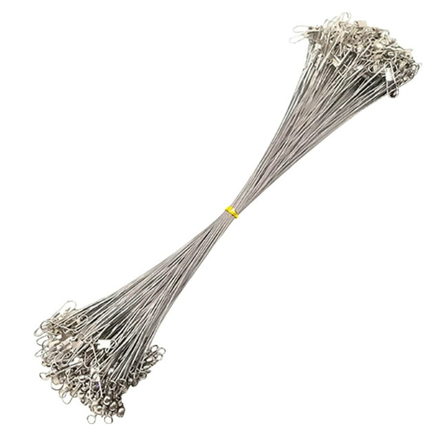 Soidarity 20 piezas hilo de pescar antimordedura alambre de acero con núcleo giratorio alambre de conexión de pesca 30cm Type3 NO3 Soidarity OD000508-12