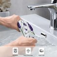 thumbnail image 3 of Fotbe Lavender Flowers Pattern Premium Towels , (27.5x16in) Lightweight and Highly Absorbent Quick Drying Microfiber Towel, Perfect for Daily Use, 3 of 6