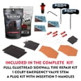 thumbnail image 3 of GlueTread Complete Off-Road Tire Repair Kit | Repair Any Kind of Tire Puncture | Includes Sidewall Tire Repair Patches, Plugs and One Colby Emergency Valve Stem | Improved Rubber Cures in 10 Minutes, 3 of 8