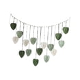thumbnail image 4 of deevoka Macrame Wall Hanging Leaves Tapestry Wall Decor for Nursery Living Room Dorm Green, 4 of 9