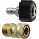 thumbnail image 1 of Pressure washer adapter set with quick connect swivel adapters and garden hose connector kit., 1 of 4
