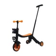 thumbnail image 2 of Triciclo infantil de juguete deportivo, equipo resistente, fácil de usar, bicicleta de equilibrio multiusos 3 Naranja con asa de empuje, 2 of 8