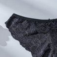 thumbnail image 5 of Qingpeng Womens Floral Lace Briefs Cotton Crotch Lightweight Breathable Bow Detail Underwear Size S-XL, 5 of 6