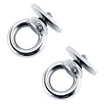 thumbnail image 3 of 12Pack Stainless Steel Kayak Track Mount Tie Down Eyelet Rail Accessory for Kayak Canoe Boat, 3 of 6